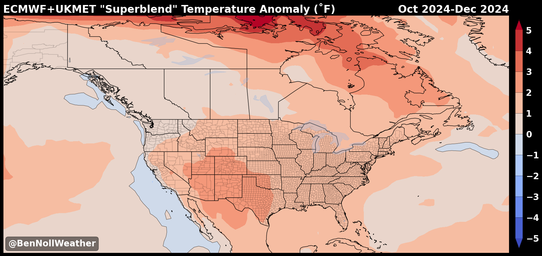 Ben Noll on X: This map highlights the places that are forecast to be  hotter than the UK on Tuesday. It's about 1.2% of the planet's surface.   / X