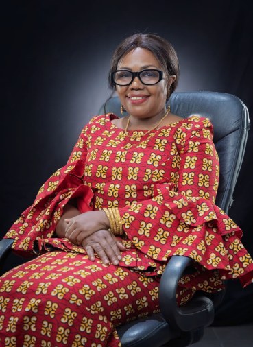 Ms. Rosemary Chambe Jairo seated portrait