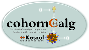 cohomCalg logo with Koszul extension