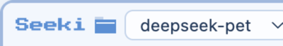 Workspace selector and model dropdown
