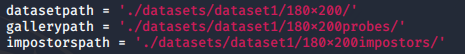 Default dataset