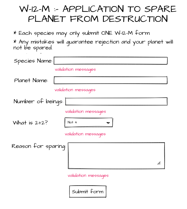 Sample Form