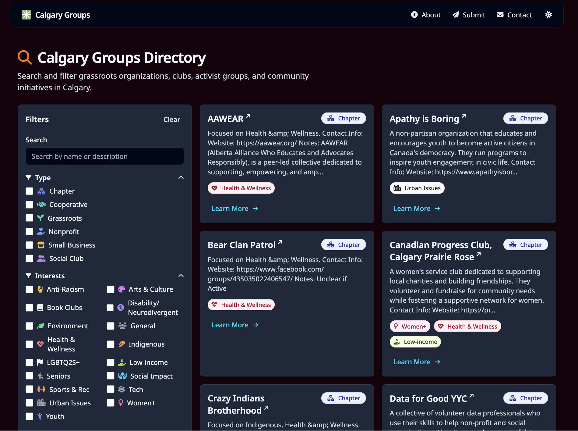 Featured image for Introducing CalgaryGroups.ca