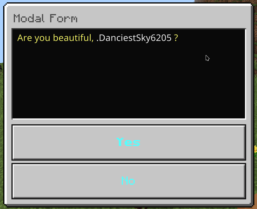 System Form Minecraft BetterForms | SpigotMC - High Performance Minecraft Software