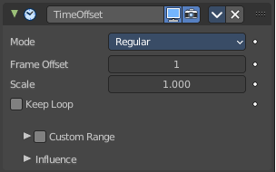 Time Offset Modifier