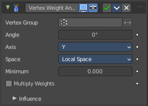 Vertex Weight Angle