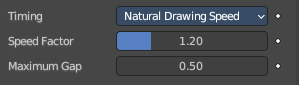 Natural Drawing Speed