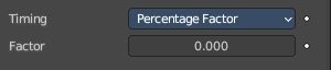 Percentage Factor