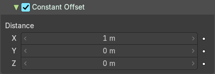 Distance X/Y/Z