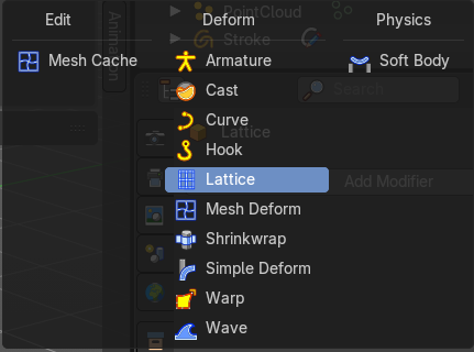 Object types with modifiers