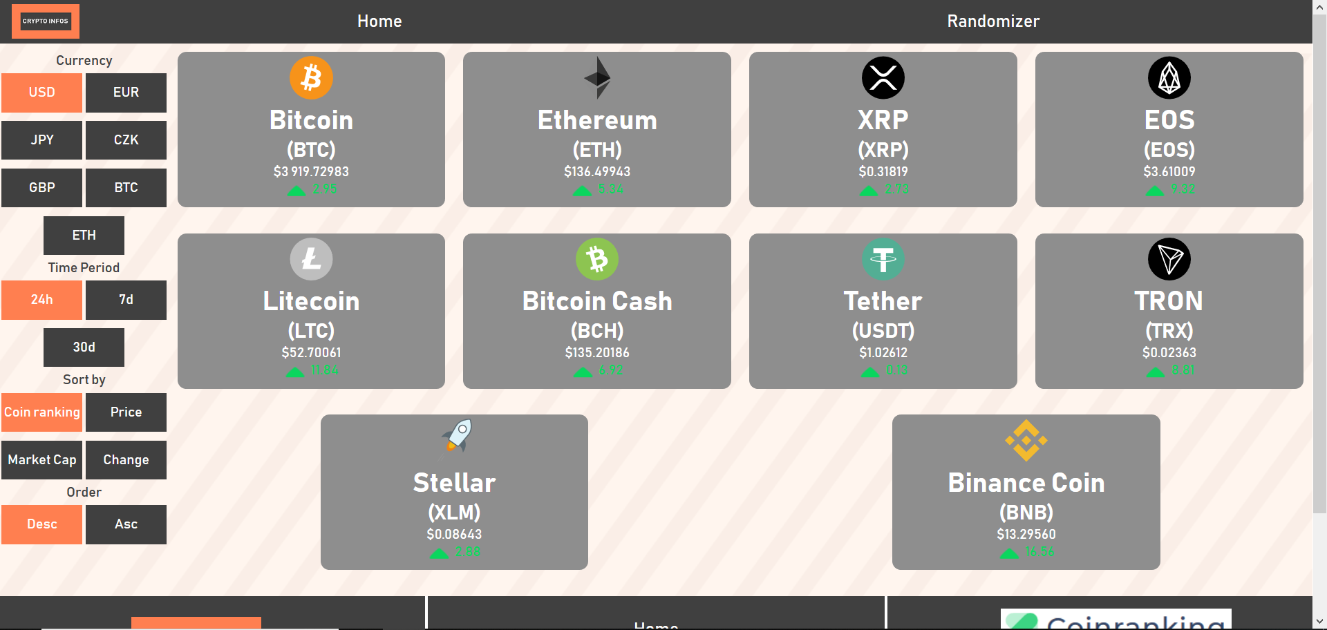 Index Page