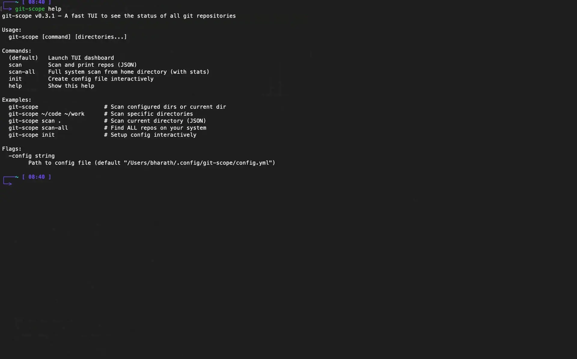 git-scope Demo