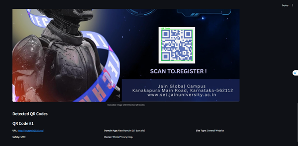 GitHub - Bhavanaviswanath/A-QR-Code-Scam-Detection-Tool-Using-Machine ...