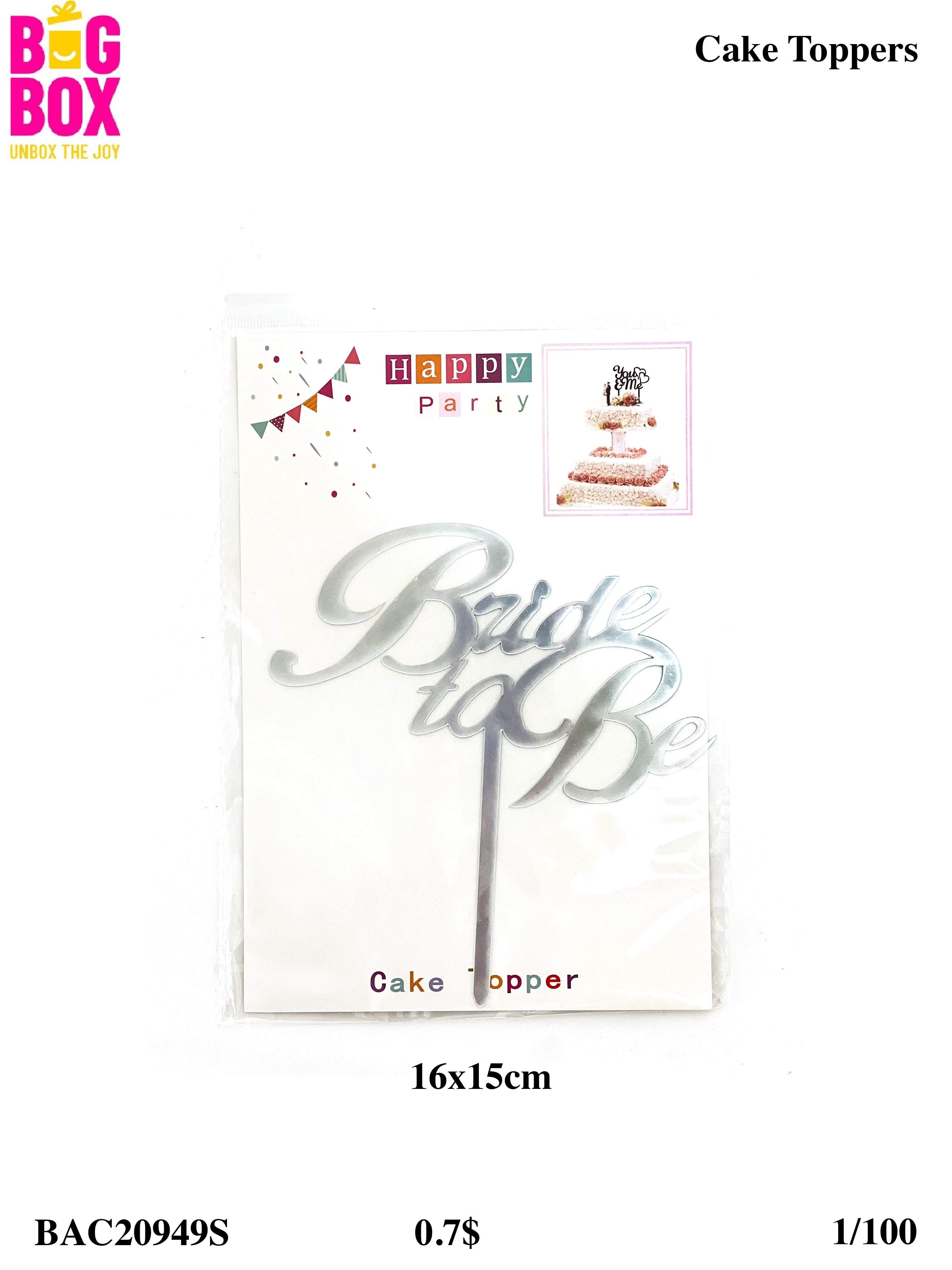 Cake Toppers BAC20949S