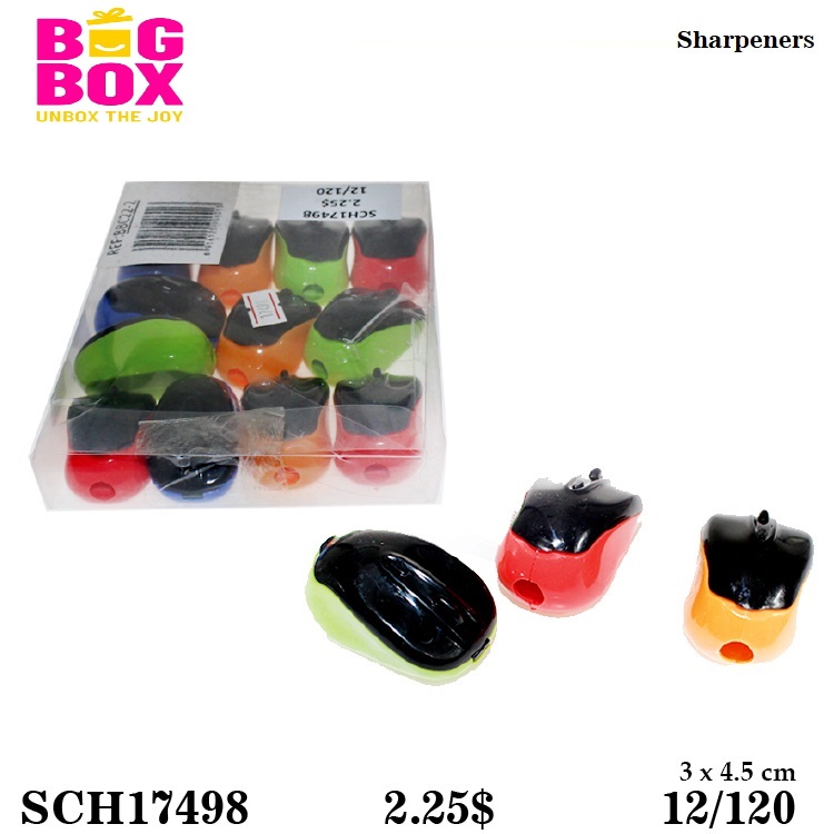 Erasers + Sharpener SCH17498