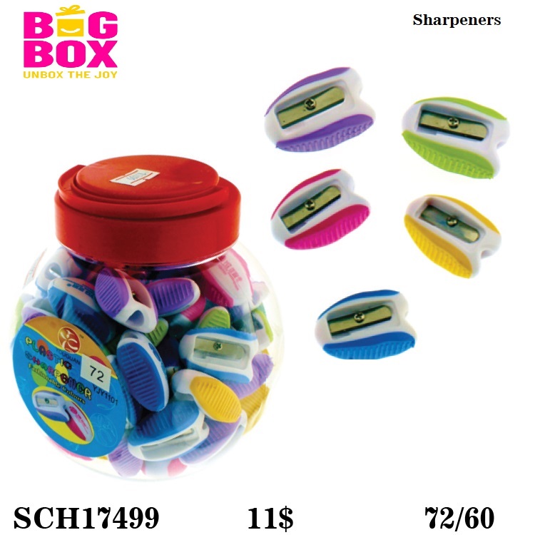 Erasers + Sharpener SCH17499