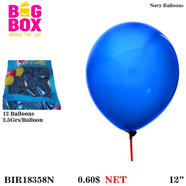 Balloons , Sticks & Inflators BIR18358N