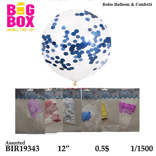 Balloons , Sticks & Inflators BIR19343