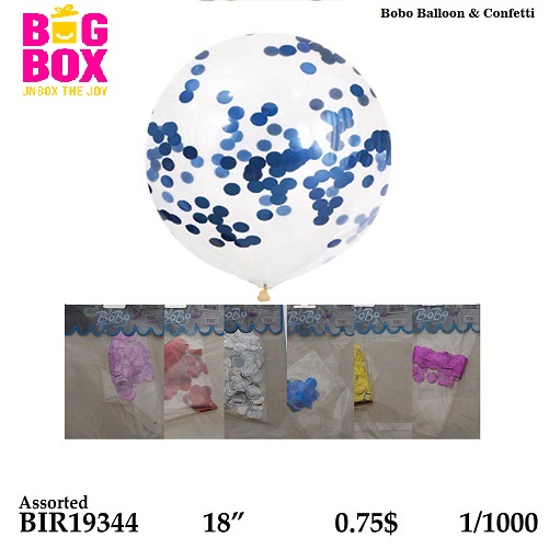 Balloons , Sticks & Inflators BIR19344