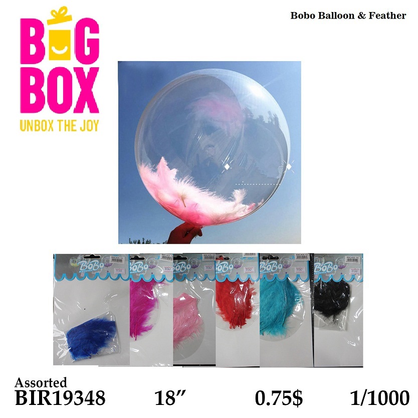 Balloons , Sticks & Inflators BIR19348