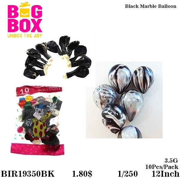 Balloons , Sticks & Inflators BIR19350BK