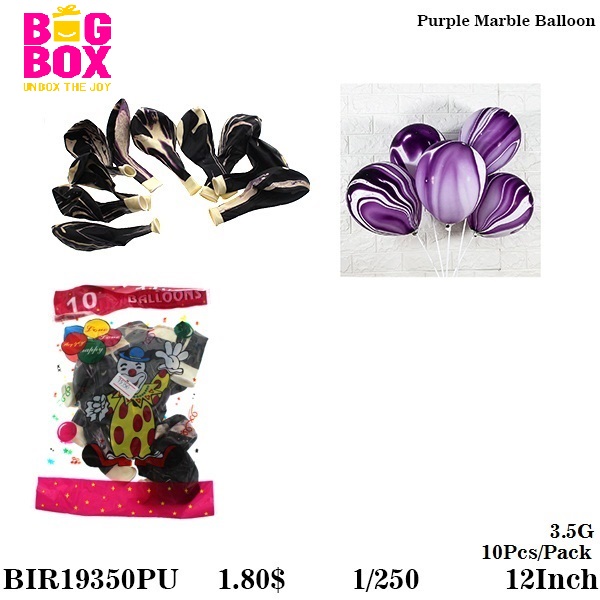Balloons , Sticks & Inflators BIR19350PU
