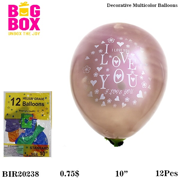 Balloons , Sticks & Inflators BIR20238