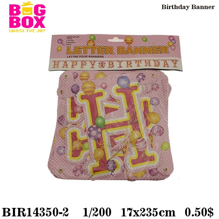Banners & Posters BIR14350-2