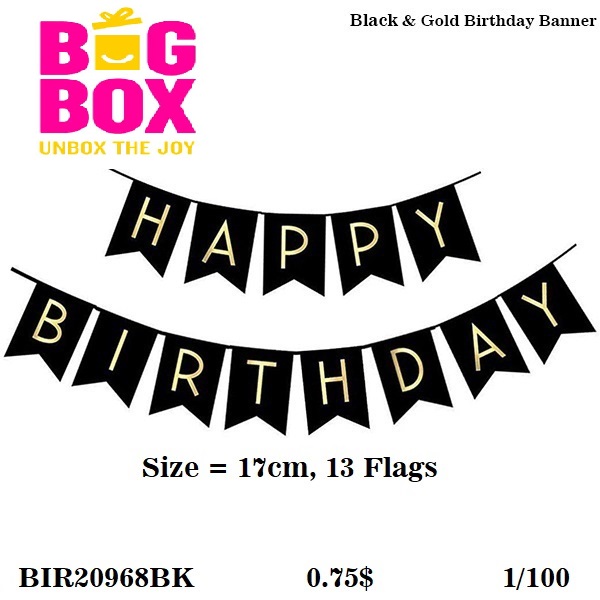 Banners & Posters BIR20968BK
