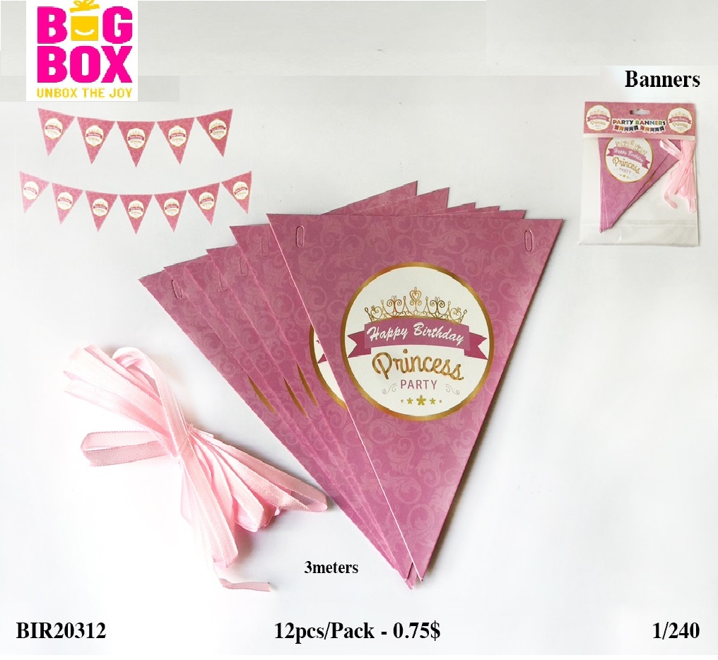 Princess Party Theme BIR20312