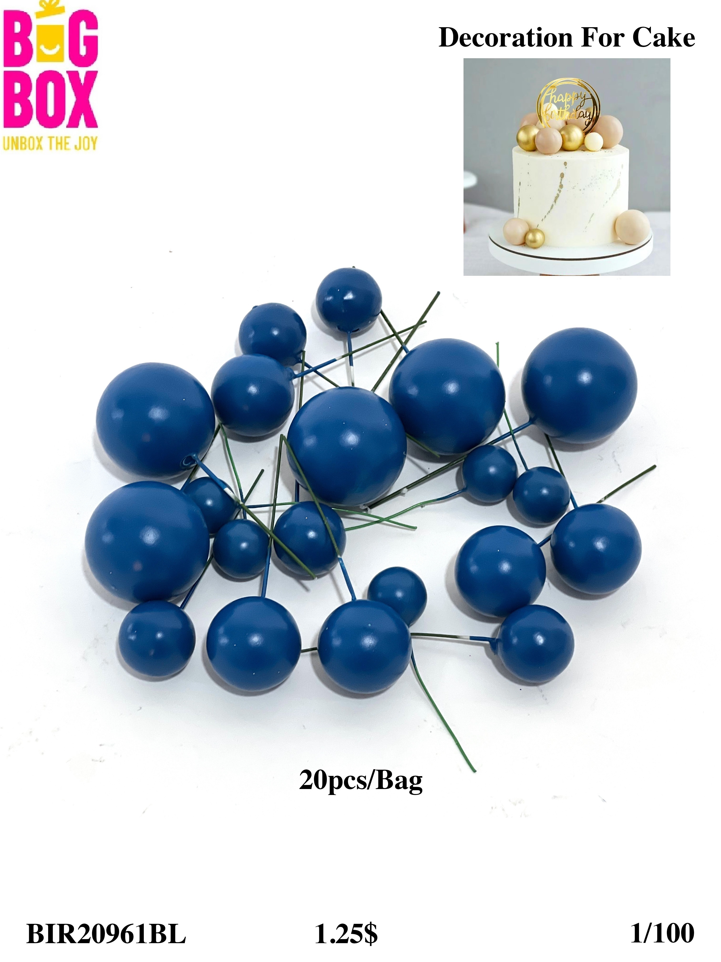 Cakes Decoration BIR20961BL