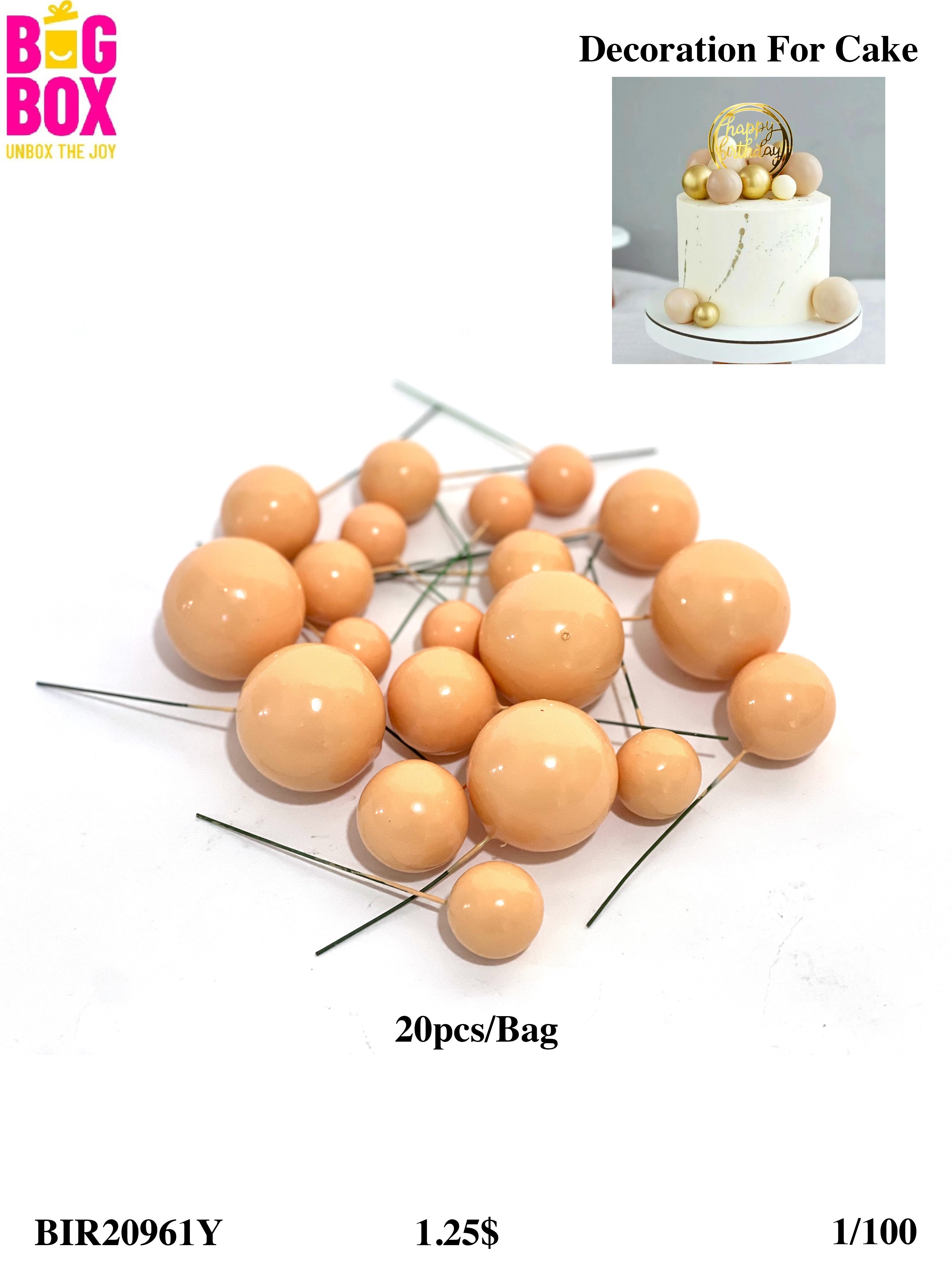 Cakes Decoration BIR20961Y