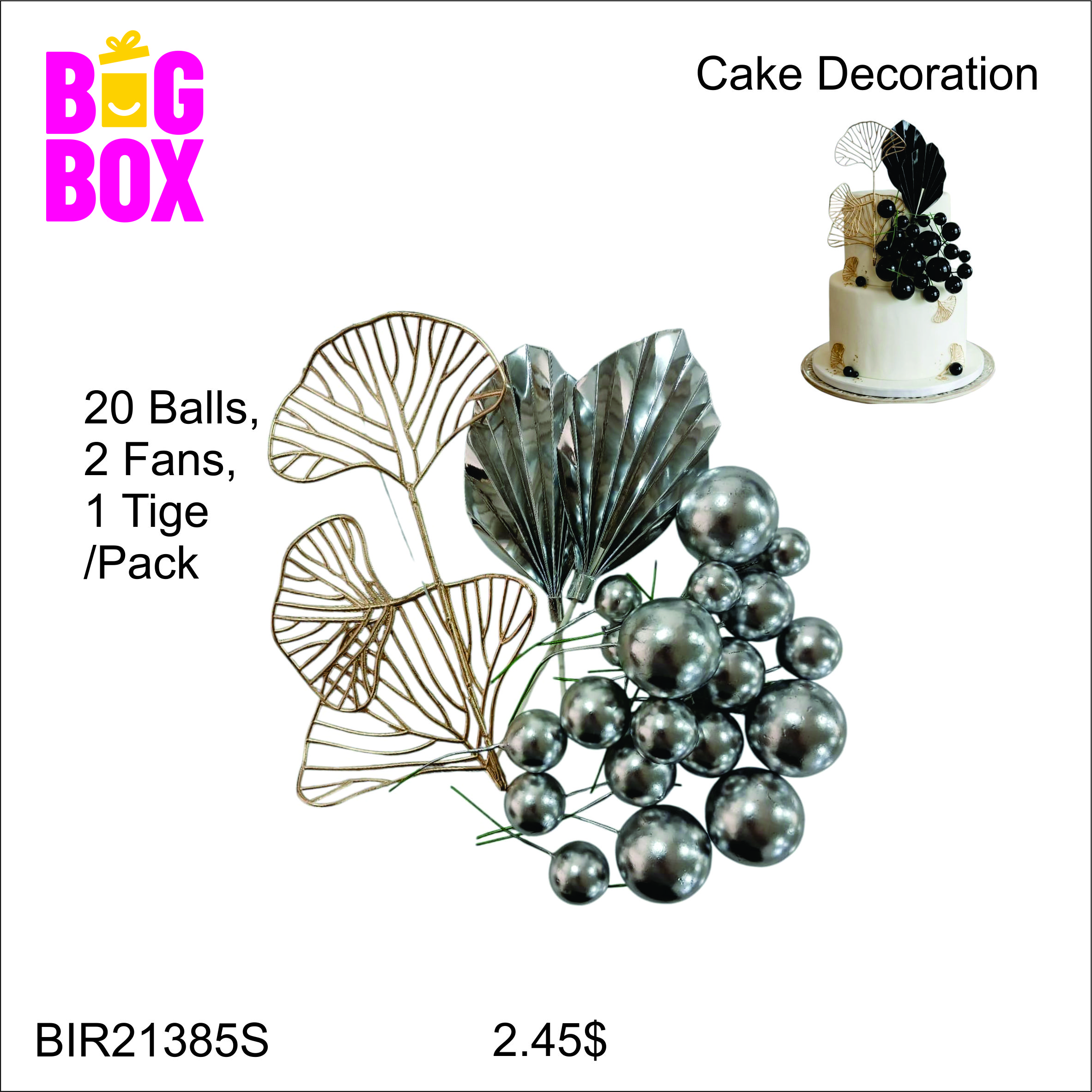 Cakes Decoration BIR21385S