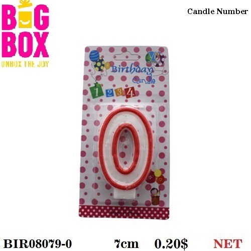 No. Candles BIR08079-0