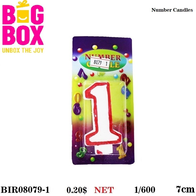 No. Candles BIR08079-1