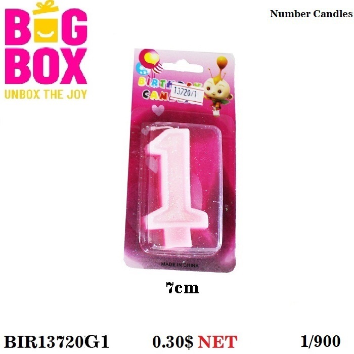 No. Candles BIR13720G1