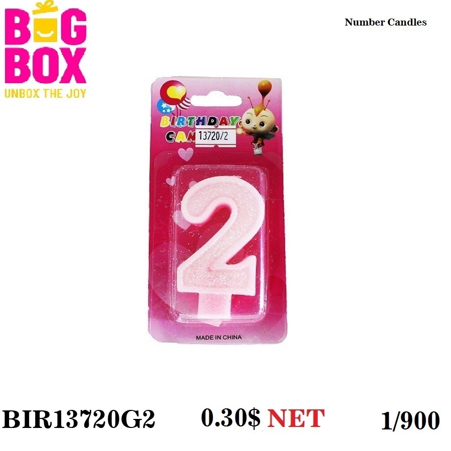 No. Candles BIR13720G2