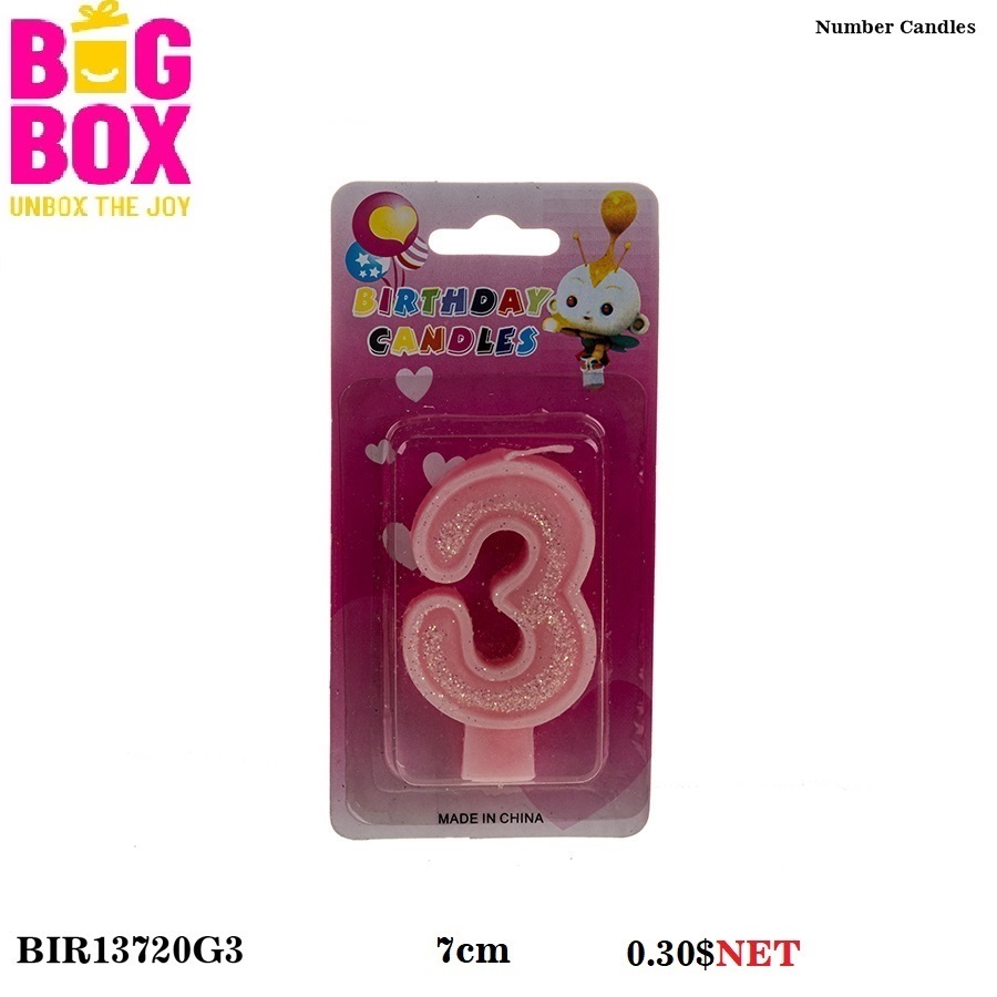 No. Candles BIR13720G3
