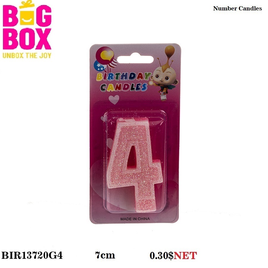 No. Candles BIR13720G4