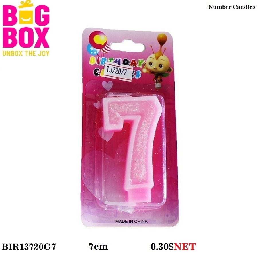No. Candles BIR13720G7