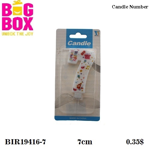 No. Candles BIR19416-7