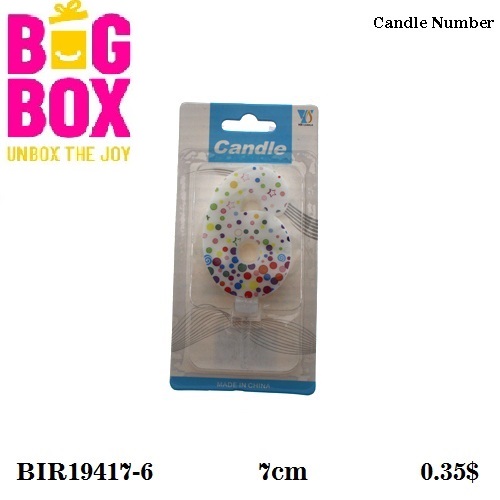 No. Candles BIR19417-6