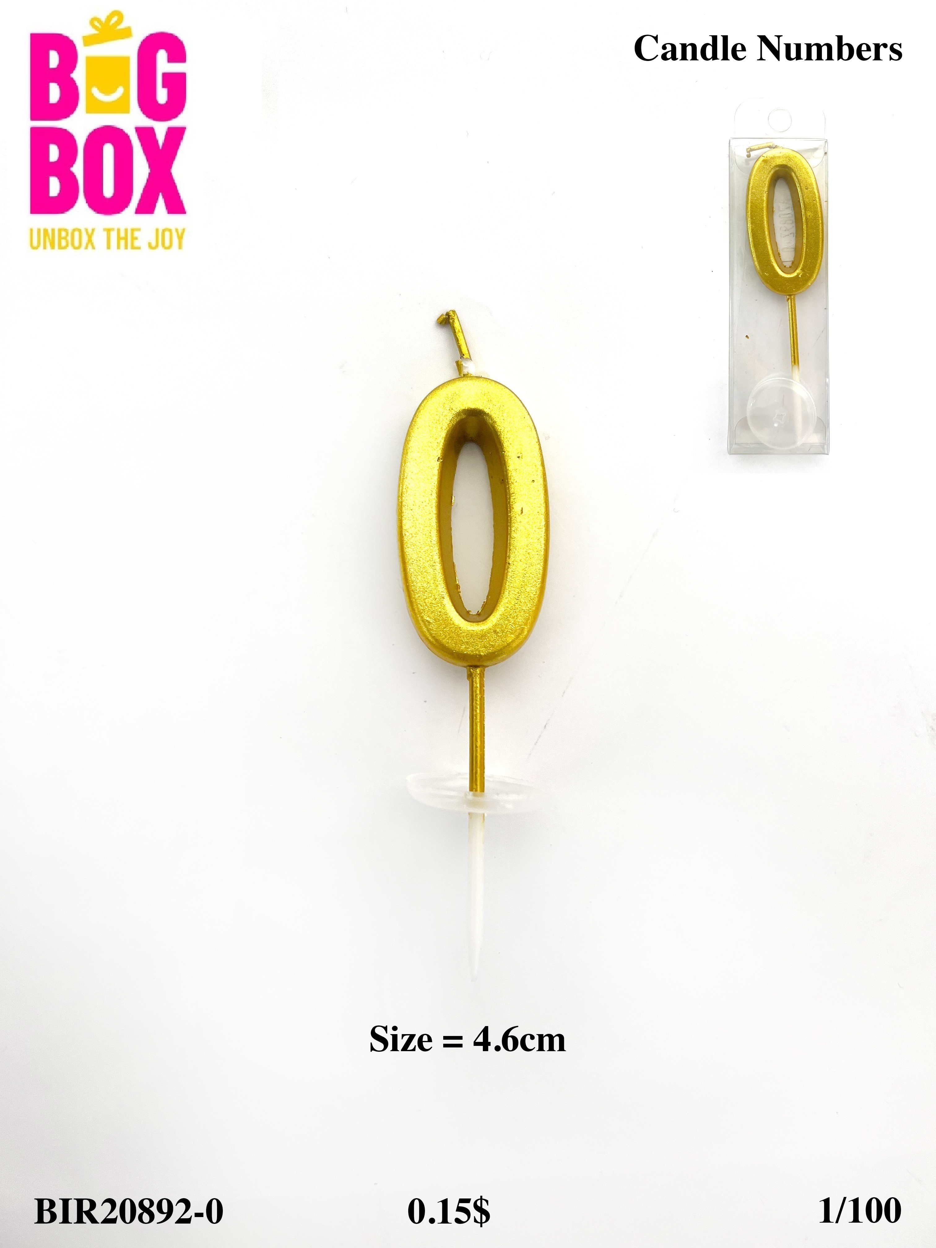 No. Candles BIR20892-0