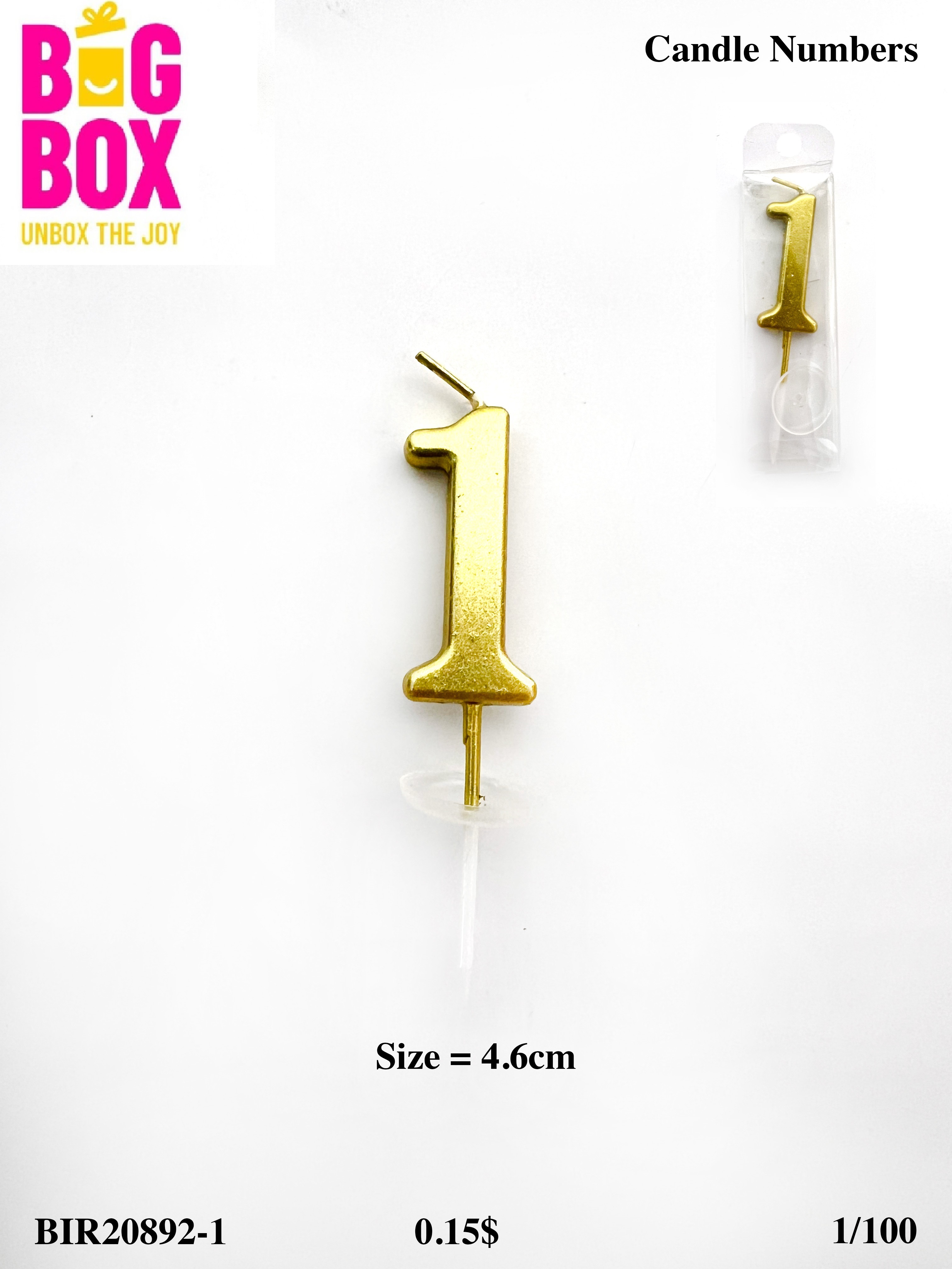 No. Candles BIR20892-1