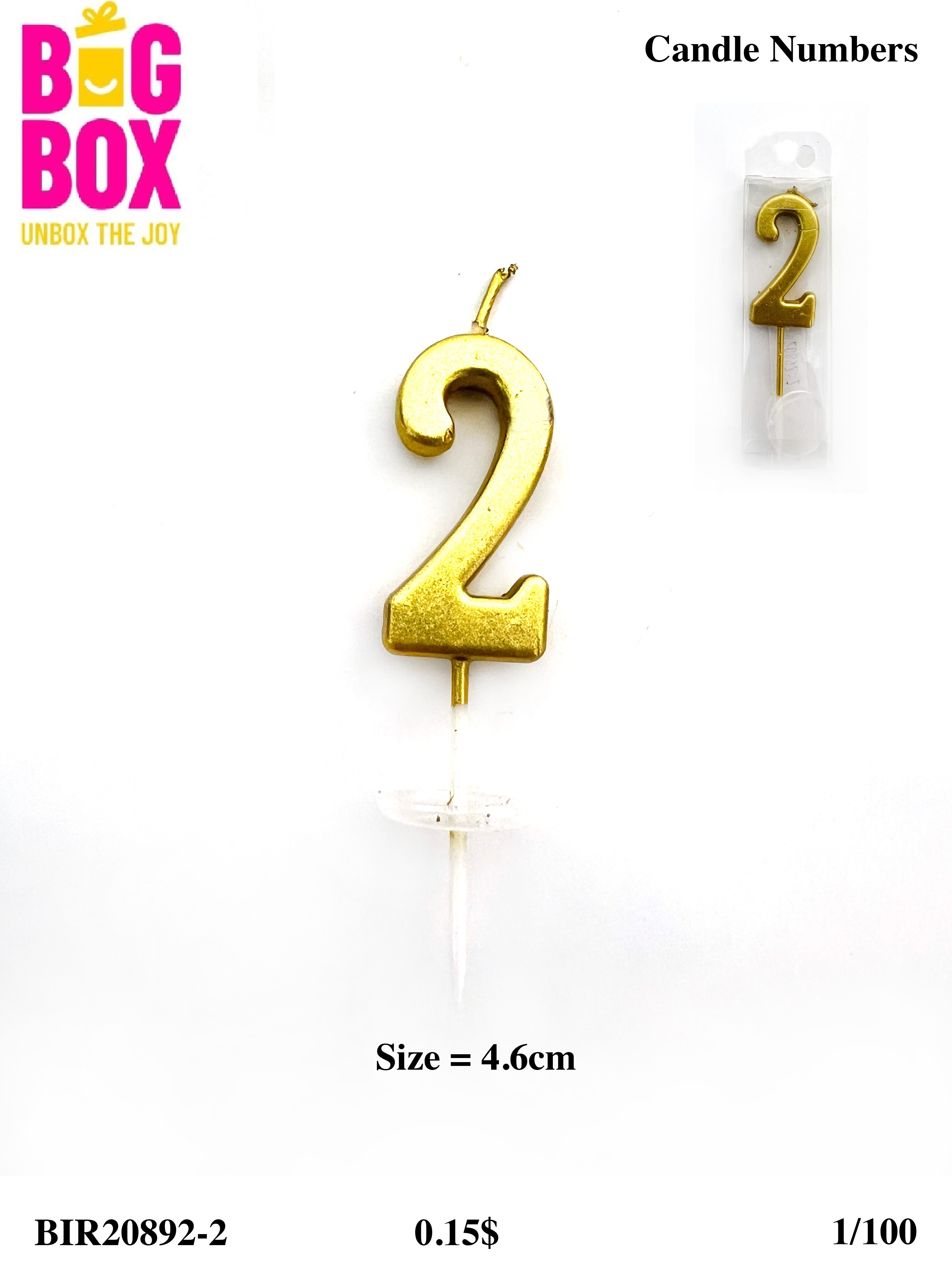 No. Candles BIR20892-2