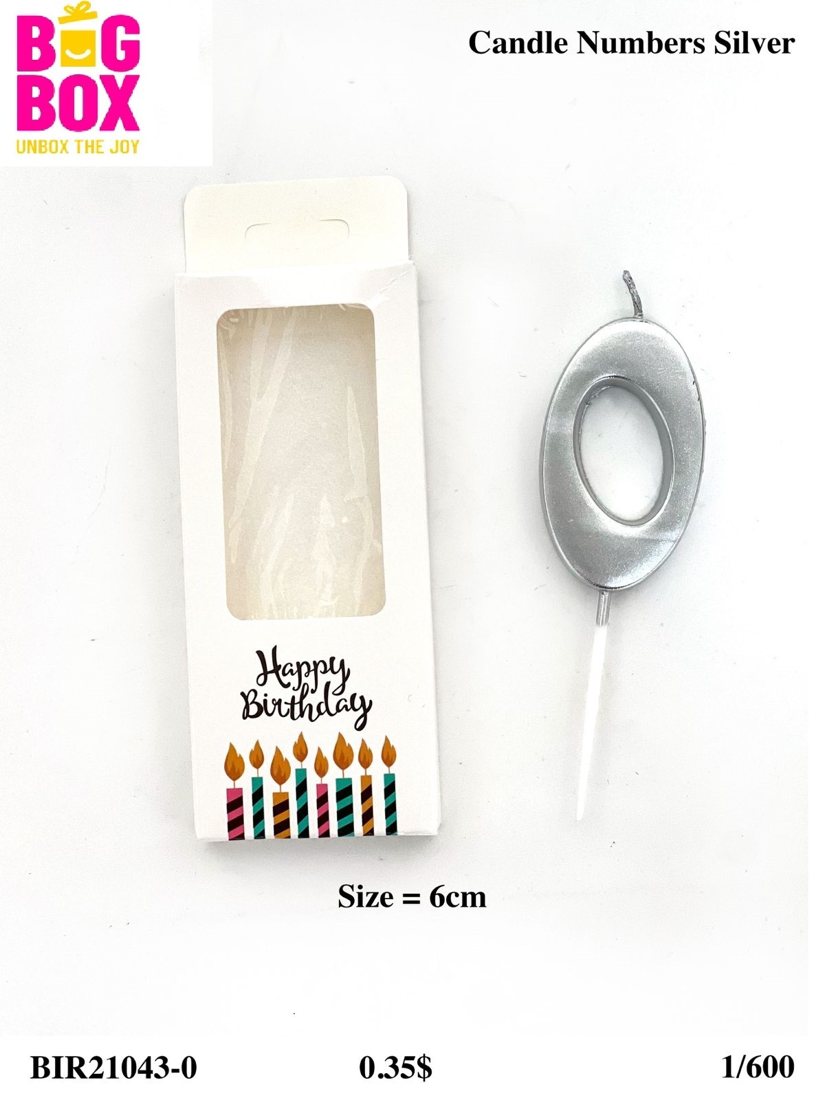 No. Candles BIR21043-0
