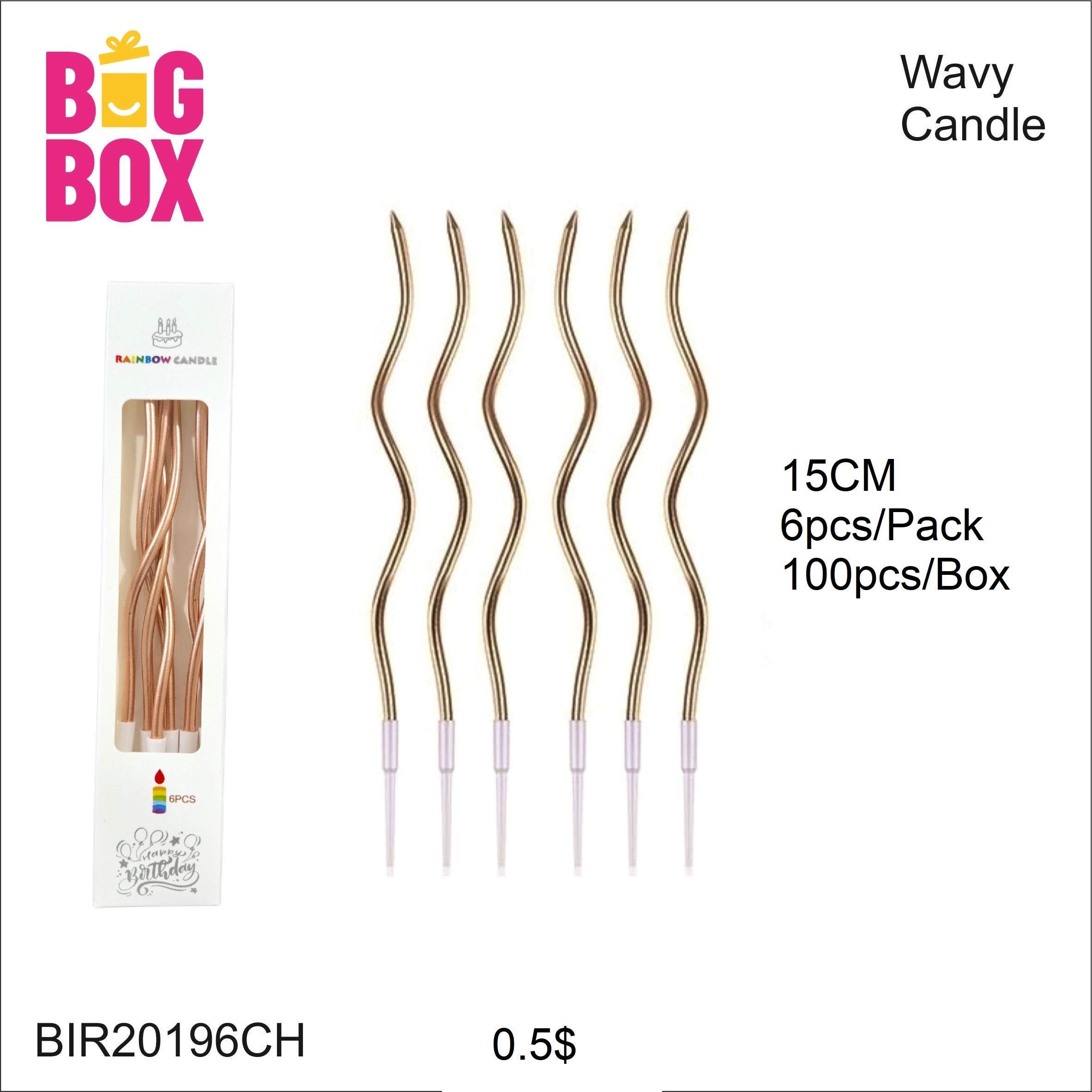 Stylish Magic Candles BIR20196CH