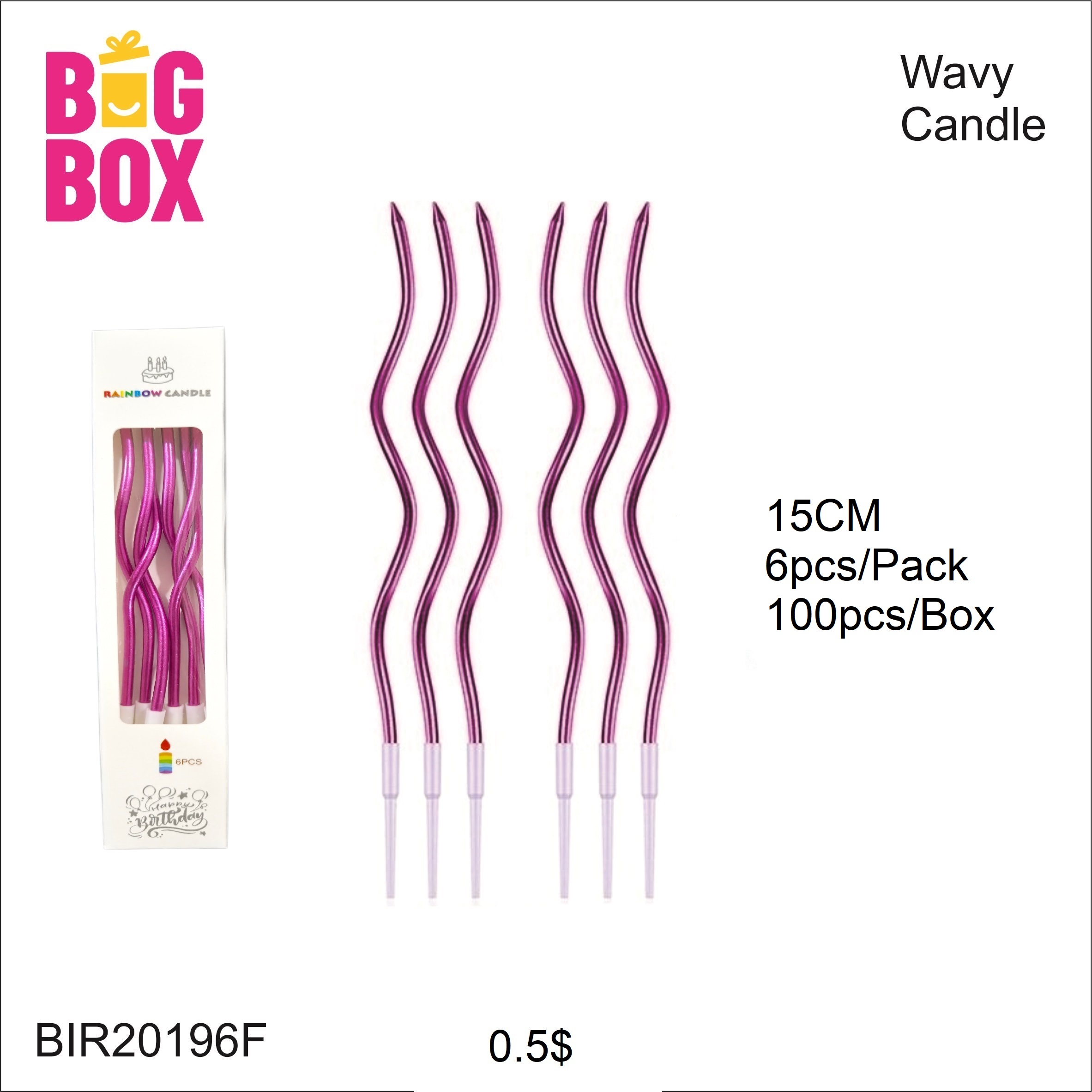 Stylish Magic Candles BIR20196F