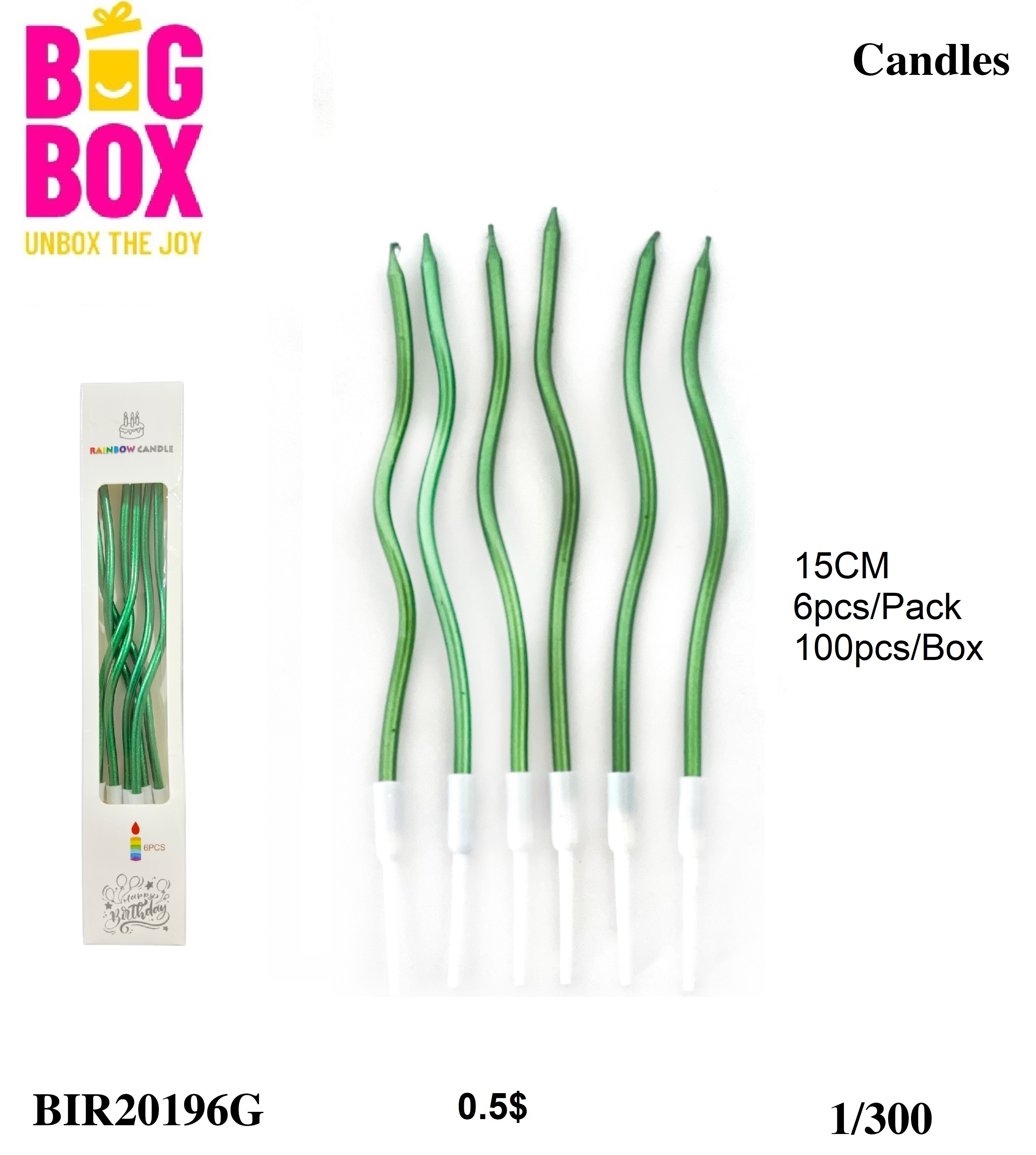 Stylish Magic Candles BIR20196G