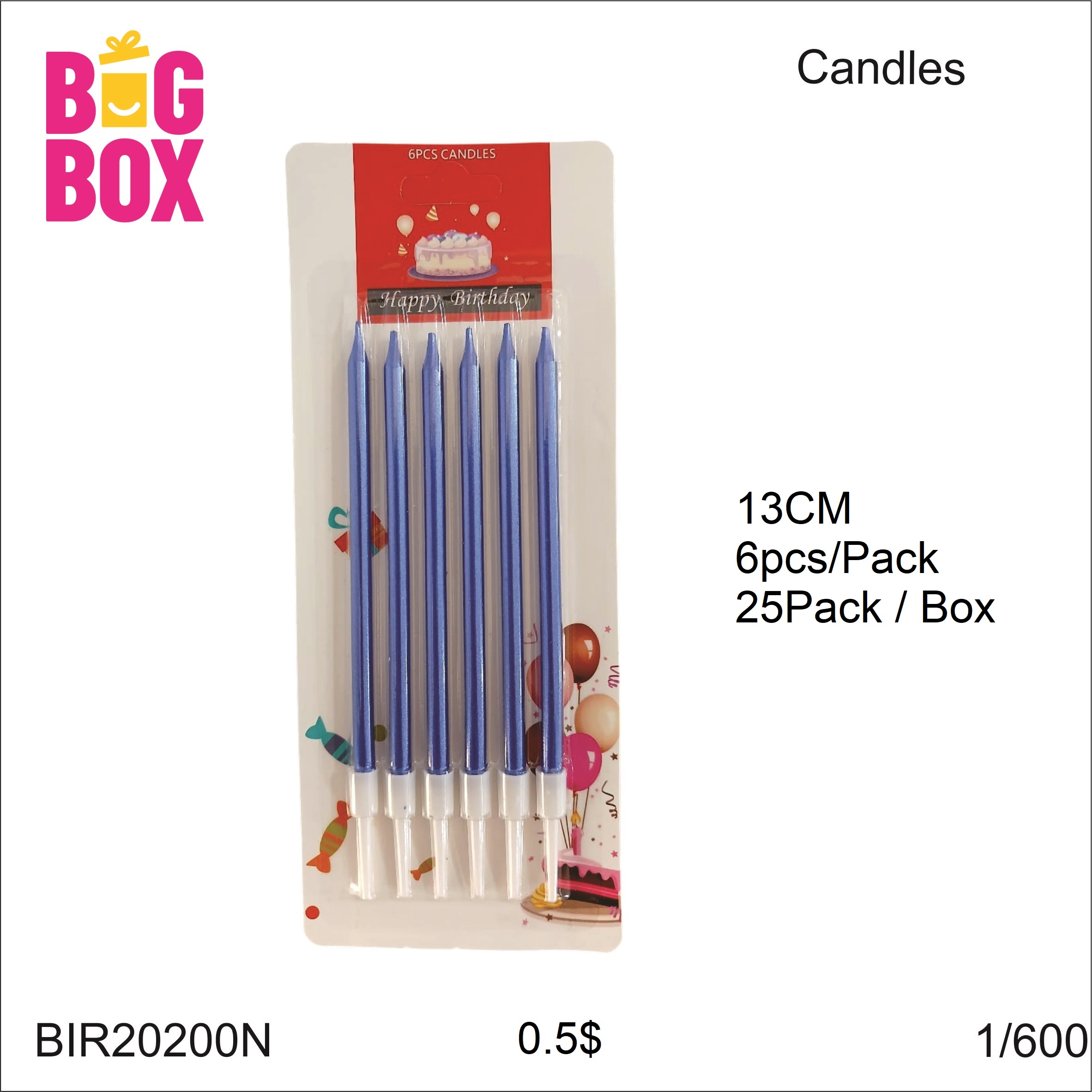 Stylish Magic Candles BIR20200N